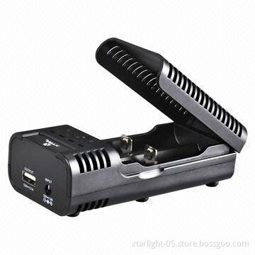 XTAR WP2s Charger for Li-ion Batteries with USB Output Function